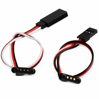 Câble d'extension à connecteur magnétique à déconnexion rapide pour moteurs servo, coques de véhicules et modèles RC