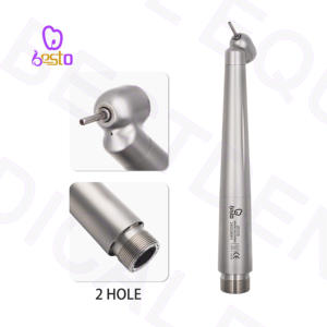 Медицинское оборудование 45 градусов стоматологический наконечник с 2 отверстиями стоматологические хирургические принадлежности высокоскоростная турбина - Product Image 1