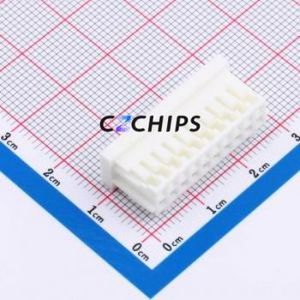 XD-XHD-2*10Y Housing (Wire-to-Board / Wire-to-Wire) P=2.5mm Connector 2x10P 2.5mm 2.5mm 2 - Product Image 2