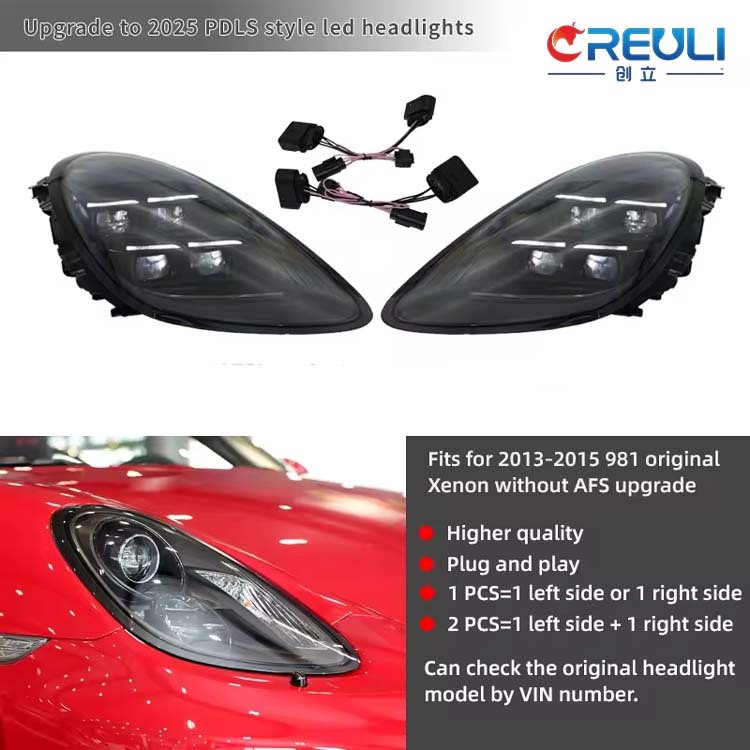 For 981 original xenon lights without AFS upgrade