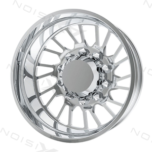 Jantes forgées en alliage double 22x8.25 26x8.25 30x8.25 10x225 polies sur mesure pour camions Ford F-450 F-550 RAM 4500 5500 personnalisés - Product Image 2