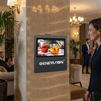 Écran publicitaire de 21,5 pouces, écran tactile IPS, caméra, deux microphones, écran partagé, terminal commercial en libre-service