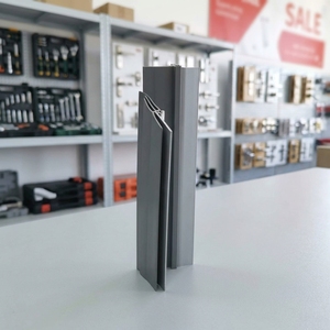 Bande d'étanchéité inférieure <span class=keywords><strong>de</strong></span> <span class=keywords><strong>porte</strong></span> coupe-feu en alliage d'aluminium, design traditionnel, facile <span class=keywords><strong>à</strong></span> installer, avec garantie d'un an - Product Image 1