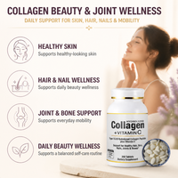 Compléments de beauté OEM Super Marine Collagène et Vitamine C Biotine en comprimés, pilules blanchissantes pour la peau, comprimés de collagène et Vitamine C pour la peau