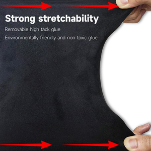 ฟิล์มหุ้มภายในรถยนต์ FYL สี<span class=keywords><strong>แด</strong></span>ง แบบมีกาวในตัว ทำจากผ้าหนังกลับ สำหรับตกแต่งภายในรถยนต์ ฟิล์มตกแต่งคอนโซลหน้ารถ - Product Image 4