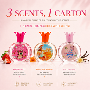 Profumo <span class=keywords><strong>per</strong></span> <span class=keywords><strong>Bambini</strong></span> e Neonati 50ML, 3 Fragranze Floreali Dolci Assortite, Design Carino - Product Image 2
