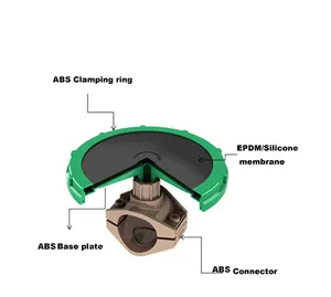 EPDM/Silicine Membrane Disc Diffusor mit EPDM Membran zur Abwasser behandlung Disc Diffusor für die Abwasser behandlung