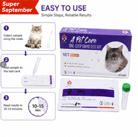 Kits de dépistage rapide du coronavirus félin pour animaux de compagnie, tests vétérinaires rapides pour chats, kits de dépistage rapide du coronavirus félin FCOV