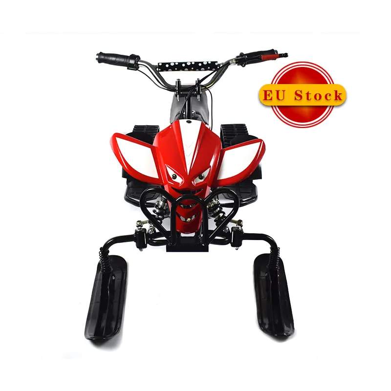 EU warehouse Electric Skiing Vehicle Kids scooter snow motorcycle 15km/h electric snow bike scooter