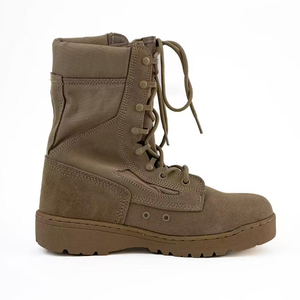 รองเท้าบูทหนังกลับสีน้ำตาล Coyote Brown รุ่น TSB15 ทนทาน เหมาะสำหรับกิจกรรมกลางแจ้งทุกฤดู น้ำหนักเบา รองเท้าทางยุทธวิธี - Product Image 2