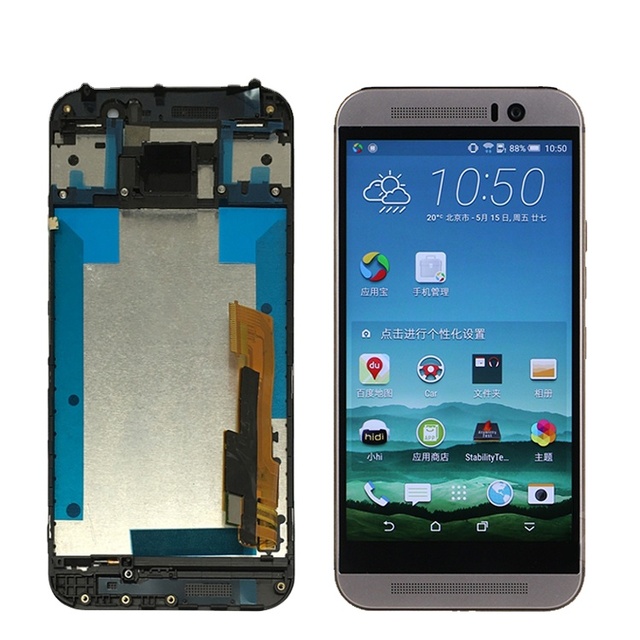 Mobile Phone Lcd Display With Screen Digitizer for Htc One M9 Lcd Replacement