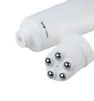 Tube d'emballage en plastique D40/D50MM pour shampoing et gel douche avec bille métallique à visser, 250 ml