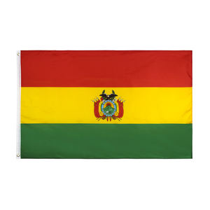 1 pc disponible listo para nave 3x5 Ft x 90x150 cm rojo amarillo verde BO <span class=keywords><strong>Bolivia</strong></span> <span class=keywords><strong>bandera</strong></span> - Product Image 1