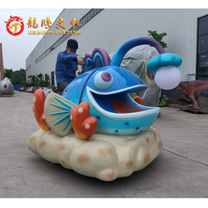Bateau gonflable de camping en plein air, véhicule de marche attrayant, lanterne, festival de poissons, flotteur pour parc d'attractions - Product Image 5
