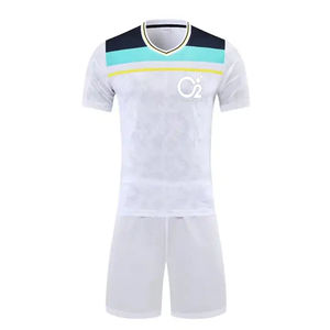 Camiseta de alta calidad para hombre, secado rápido, transpirable, uniformes completos, ropa de fútbol, diseño de logotipo personalizado, venta al por mayor - Product Image 1
