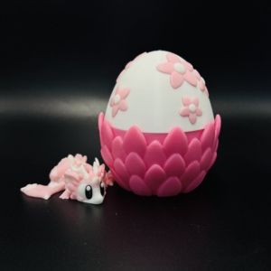 Jouet Dragon Volant Mignon Imprimé en 3D Personnalisable OEM, Petite Décoration de Paysage Moderne, Voiture, Fleur de Cerisier, Animal en Plastique - Product Image 5