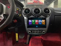Fibre de carbone android voiture dvd écran tactile pour Ferrari F430 autoradio vidéo Central gps Navi lecteur multimédia stéréo unité principale
