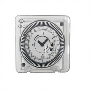 Minuteur numérique mécanique en PVC J648B1 GIC FM1 pour usage industriel 240V 16A, contrôle automatique écologique, réglage de la durée jusqu'à 2h - Product Image 1