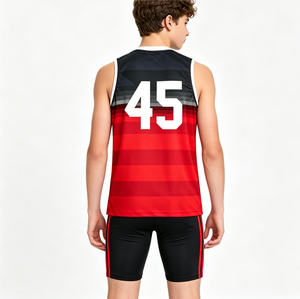 Jersey Sepak Bola 7v7 Sublimasi Remaja Warna Cerah Tahan Luntur Seragam Sepak Bola 7v7 - Product Image 3