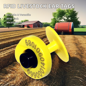 공장 가격 방수 TPU 소재 <span class=keywords><strong>RFID</strong></span> <span class=keywords><strong>134.2KHZ</strong></span> 동물 귀 태그 소용 - Product Image 2