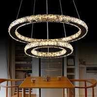 Lustres modernes simples et haut de gamme, grands lustres contemporains en cristal pour longues escaliers