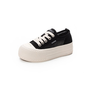 Nouvelles baskets en maille respirantes à semelle épaisse et robuste, antidérapantes et résistantes à l'usure, chaussures de sport décontractées pour femmes, collection été 2026 - Product Image 2