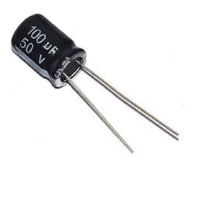 Condensador Electrolítico Duradero de 100µF <span class=keywords><strong>50V</strong></span> con Terminales de Aluminio, Tipo Polarizado para Montaje en PCB, Fuente de Alimentación Electrónica - Product Image 2