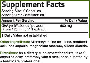 Capsules d'extrait de Ginkgo Biloba OLLI Supplément à base de plantes de marque privée OEM/ODM/OBM en dosage de poudre - Product Image 5