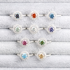 Anillo de Moissanita de 1 Quilate, Estilo Hip-Hop, 8.0 mm, <span class=keywords><strong>D</strong></span> VVS1, con Certificado GRA, Accesorio de Reloj de Moda - Product Image 6