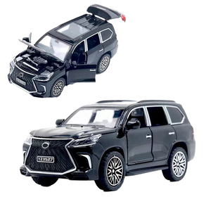 Đồ chơi LASIVE 1:36 Mô hình xe hơi đúc kim loại bốn cửa, đồ chơi địa hình tinh xảo dành cho trẻ em - Product Image 2