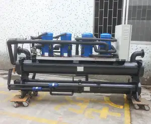 281kw geothermal heat pump water to water heat pump ( heating +hot water)