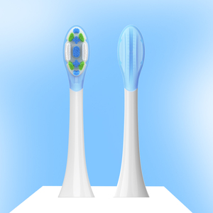 Adatto per Mi Home Soundwave spazzolino elettrico spazzolino da denti spennellare testina 4-Pack pulizia e cura testina di ricambio - Product Image 2
