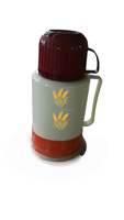 Termo de Plástico PP de 1.2L con Tapa, Aislamiento Térmico de 24-36 Horas para Niños, Precio Económico