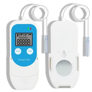 เครื่องบันทึกข้อมูลอุณหภูมิ/ความชื้นแบบ USB รุ่น HEDAO TempU 07B พร้อมสัญญาณเตือนและเครื่องหมายค่าสูงสุด/ต่ำสุด สำหรับตู้เย็น - Product Image 1