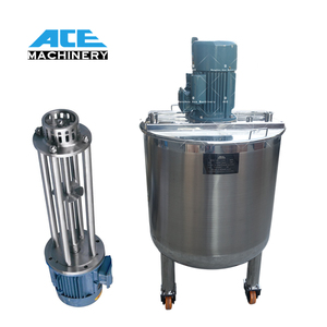 Machine de fabrication de colorant capillaire 1000L / Équipement mélangeur de gel coiffant / Mélangeur homogénéisateur - Product Image 2