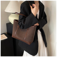 Bolso de Hombro de Cuero con Logotipo Personalizado para Mujer, Bolso de Mano de Gran Capacidad, Bolso de Mano Largo para Mujer, para Oficina, Trabajo, Compras Diarias, Viajes