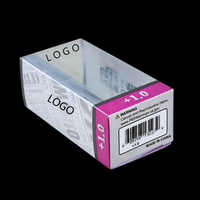 Boîtes transparentes personnalisées en PVC/PET avec gaufrage UV, matériaux recyclés écologiques, produits cosmétiques et de soin de la peau sur mesure