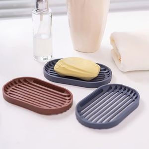 Bamboo Kitchen Sponge Holder with Silicone <b>Soap</b> Tray Dish Bathroom <b>Sets</b> Organizer and <b>Soap</b> Saver - Product Image 4