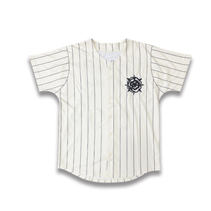 Camiseta de Béisbol a Rayas para Adultos, Personalizable con Logotipo de Equipo y Diseño de Impresión por Transferencia de Calor, Color Sólido, Ropa Deportiva Lisa, Tallas Grandes, Protección Anti-UV - Product Image 2