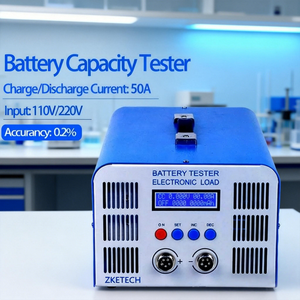 Nouveau produit Zketech EBC-A50L Testeur de capacité de batterie adapté aux batteries avec une puissance de décharge automatique supérieure à 50A - Product Image 2