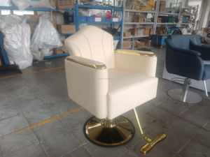 Modèles explosifs Source d'usine Ventes directes <span class=keywords><strong>Prix</strong></span> de gros Coiffure Manucure Chaise de salon de coiffure Salon de coiffure pour femmes - Product Image 2