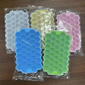 2024 Hot Selling Summer Safe Ice Cream Makers Silicone Ice Cube Tray
