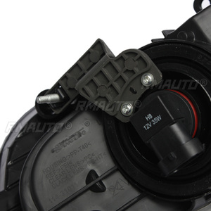 Par de Rejillas para Faros Antiniebla Delanteros Izquierdo y Derecho para Audi A4 B8 Facelift 2012 2013 2014 2015 Negro Mate con Cromado - Product Image 5