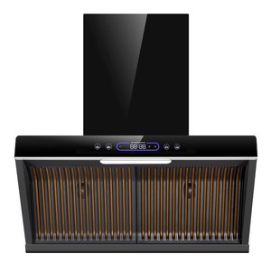 Hotte aspirante domestique à panneau en verre trempé, aspiration latérale, 42 CFM, 32 kg, modèle TR U 1 - Product Image 1