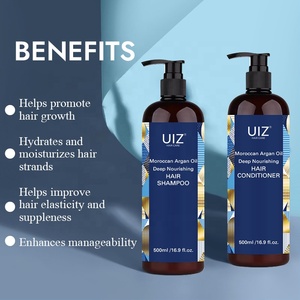 <span class=keywords><strong>Ensemble</strong></span> après-shampoing à l'huile d'argan marocaine bio, réparateur et nourrissant pour les cheveux abîmés, soin hydratant et rafraîchissant pour les cheveux - Product Image 3