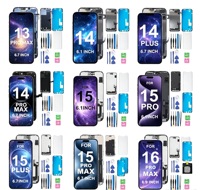 Écran OLED Numériseur Haute Luminosité Facile à Installer pour iPhone 12 13 14 15 16 17 Pro Max Plus 16E 17E 6.1/6.3/6.7/6.9 Pouces – Vente en Gros