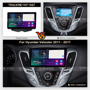 Maisimei 9 "autoradio Auto Navigation Multimédia pour Hyundai Veloster 2011-2017 DSP GPS Headunit Frame Video Touch Screen - Product Image 2