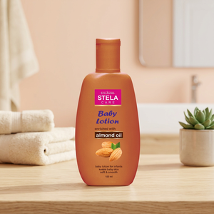Loción para Bebés Stela Care Almond con Aceite de Almendras Dulces, Loción Corporal Hidratante Suave para Uso Diario, para una Piel Suave, Tersa y Delicada - Product Image 3