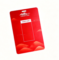 Permis de travail en PVC, personnalisation de badges d'employé, carte de conférence haut de gamme, badge de représentant, production de badges de poitrine