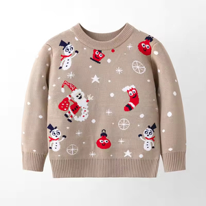 Pulls de Noël personnalisables et chauds pour enfants – Tricots d'hiver tendance et doux pour toutes les saisons (Bangladesh) – Fournisseur mondial pour entreprises - Product Image 3